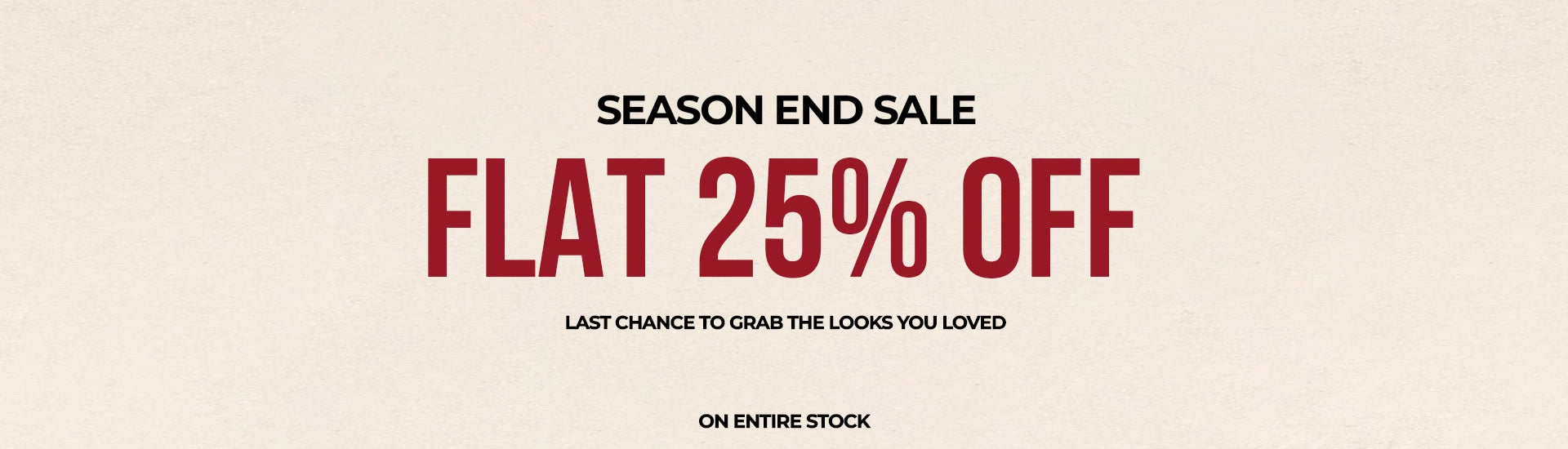 FLAT 25% OFF - JACQUARD CLOTHING