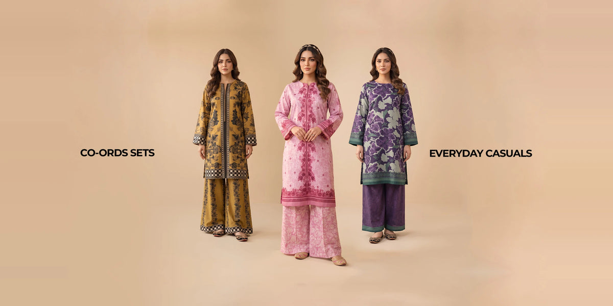 Jacquard Clothing Co-ords Sets