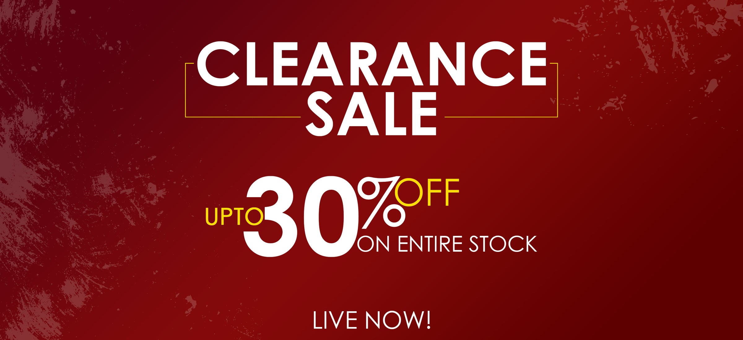 Clearance Sale by jacquard clothing sale upto 30% off on entire stock 