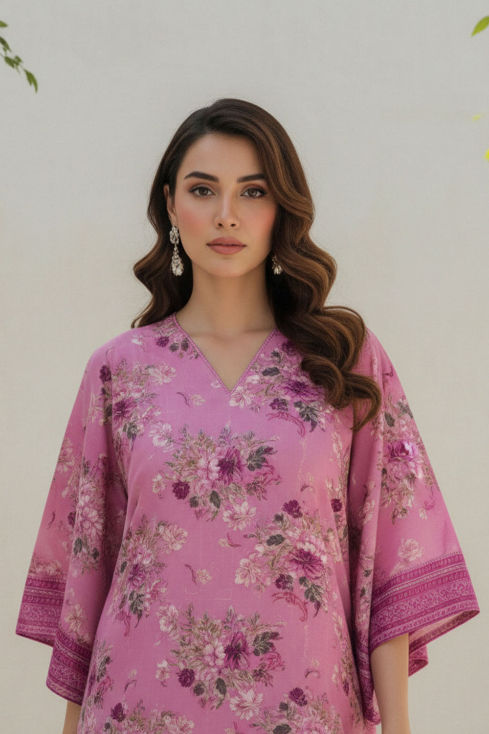 Unstitched Premium Light Pink Printed Co-Ord Set Suit By Jacquard Clothing Summer 2026 Collection