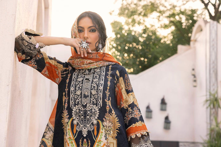 ZETA Unstitched 3 Piece Lawn - Jacquard Clothing
