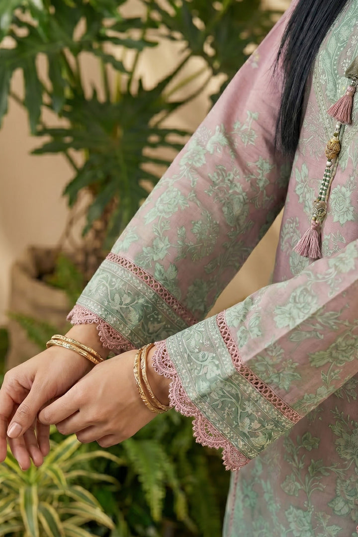 gradient 3 Piece Unstitched Premium Printed Lawn Suit By Jacquard Clothing Summer 2026 Hania Manahil Collection