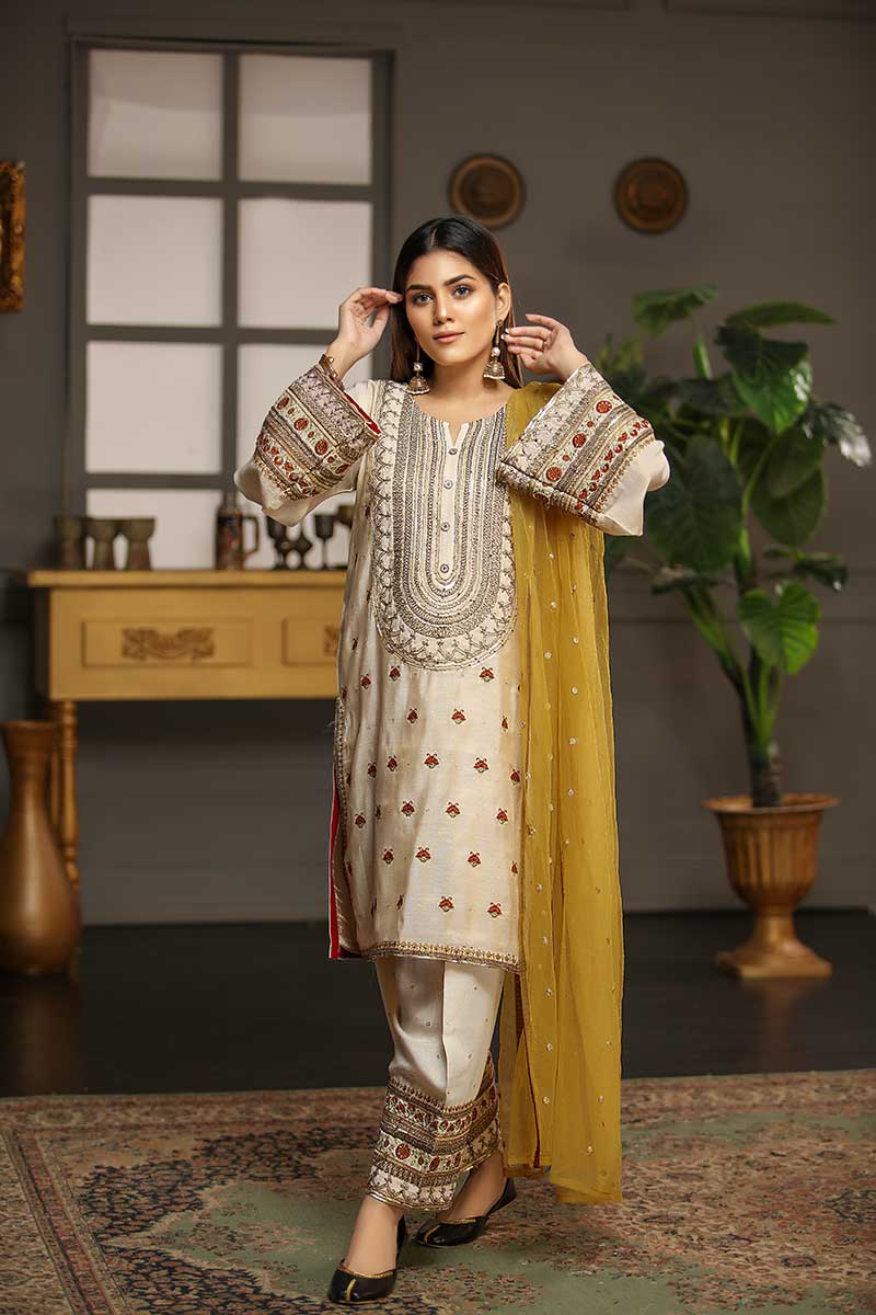 BLUSH GOLD - Jacquard.pk