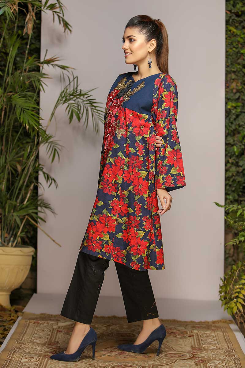 MID NIGHT BLOOMS - Jacquard.pk