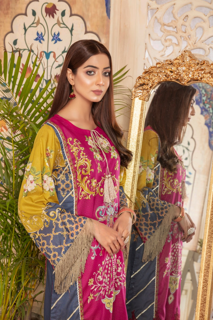 VINTAGE FUSHIA - Jacquard