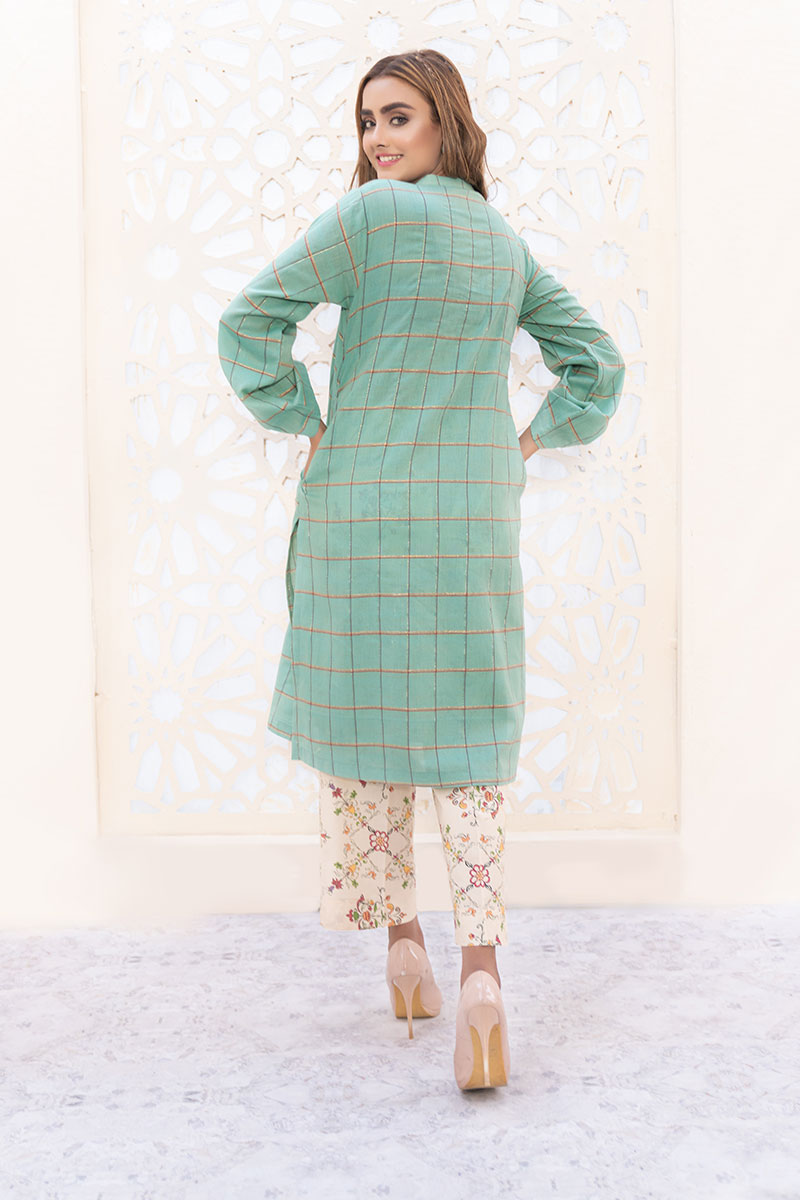 AQUA KHADI - Jacquard