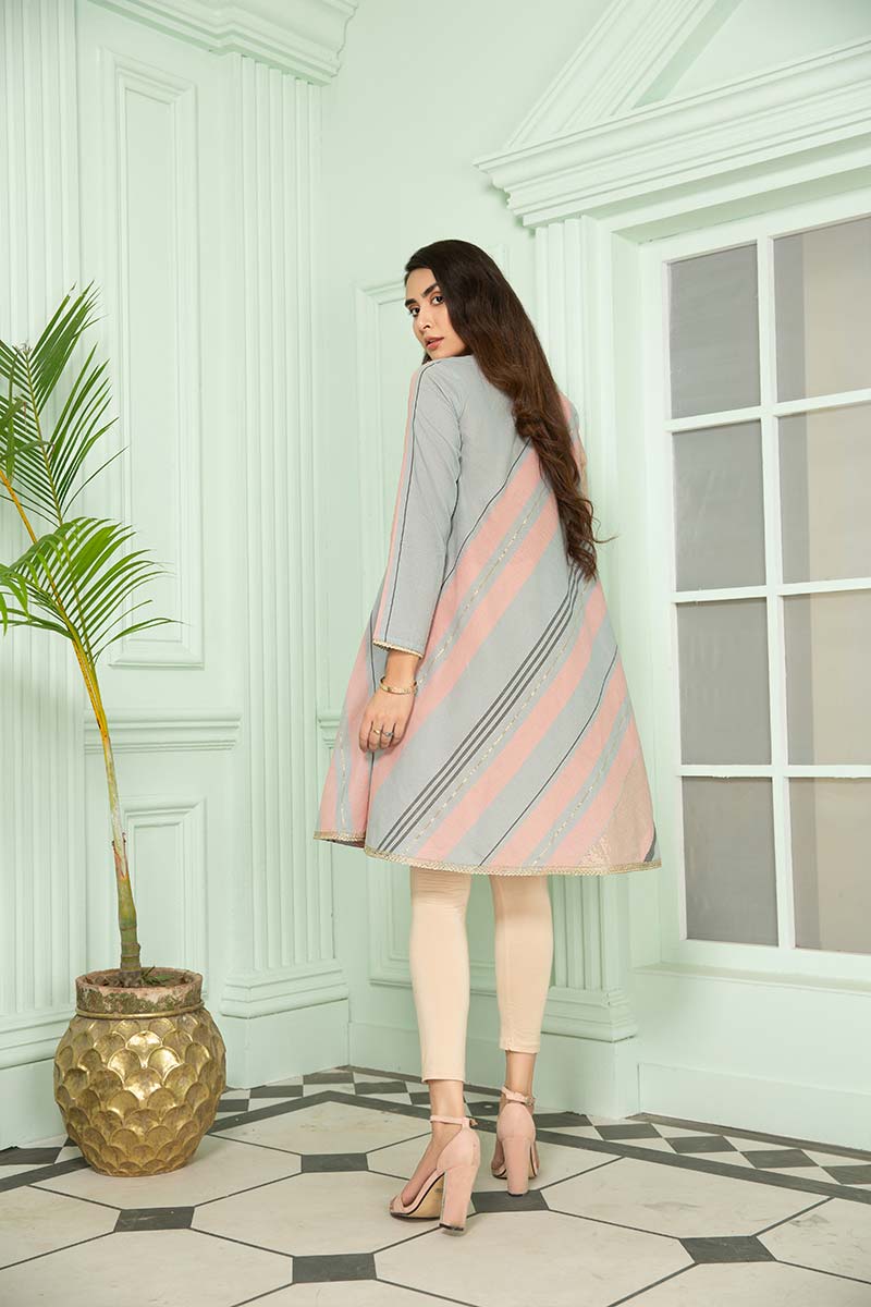 KHADDI COTTON / GREY LEHR - Jacquard