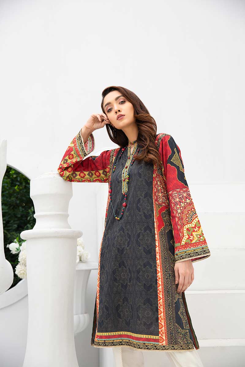 BLACK MUGHLAI - Jacquard