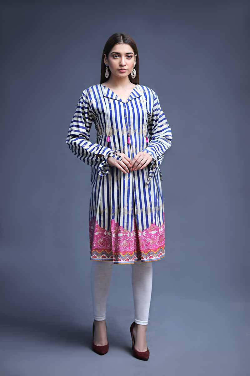 DIGITAL JACQUARD / STRIPE MIST - Jacquard.pk