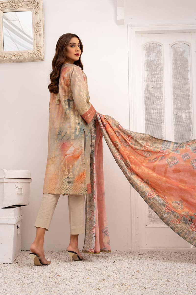 Unstitched /Jacquard Lawn / ARASH - Jacquard