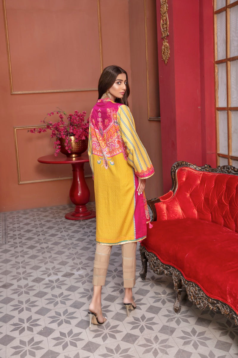 YELLOW KASHMIR - Jacquard