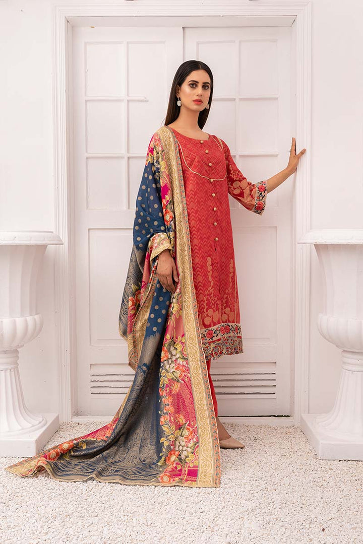 jacquard unstitched lawn