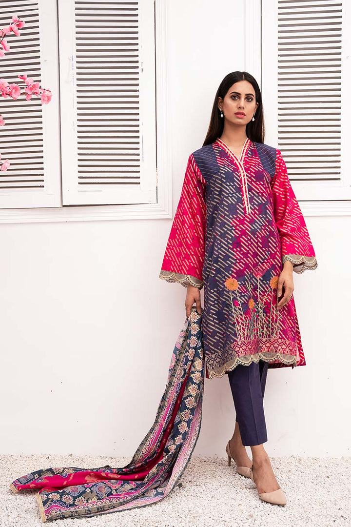 jacquard unstitched lawn