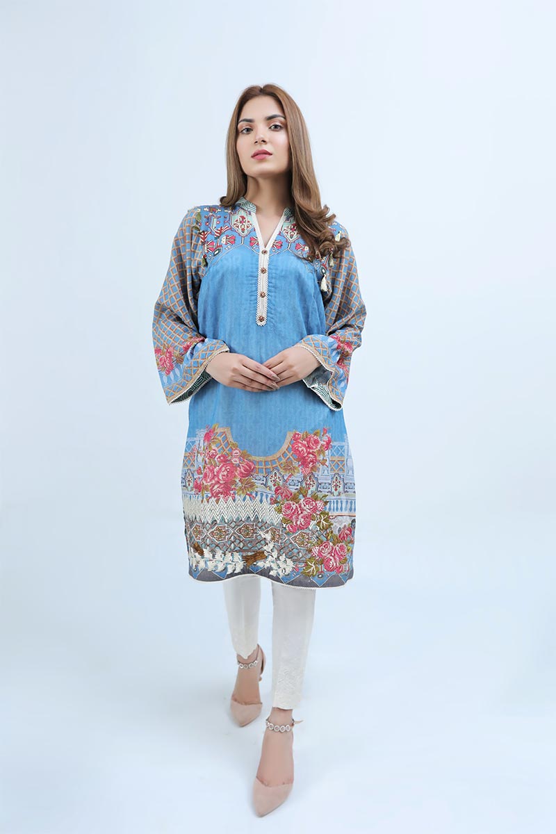 MASOORI KRANDY / BLUE FUSION - Jacquard.pk