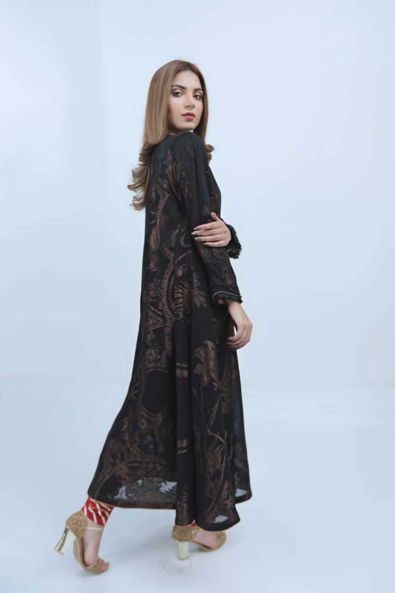 JACQUARD / BLACK MUGHAL DYNASTY - Jacquard.pk