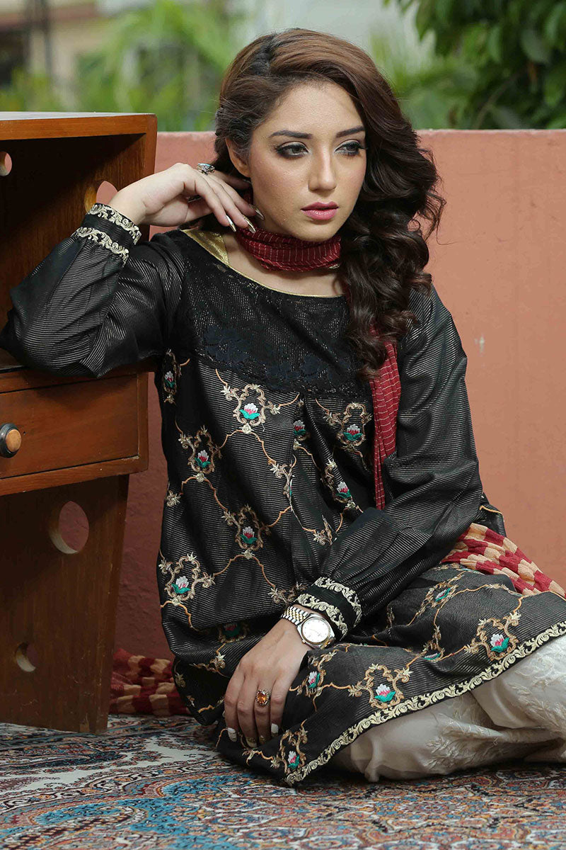 GARNET BLACK - Jacquard