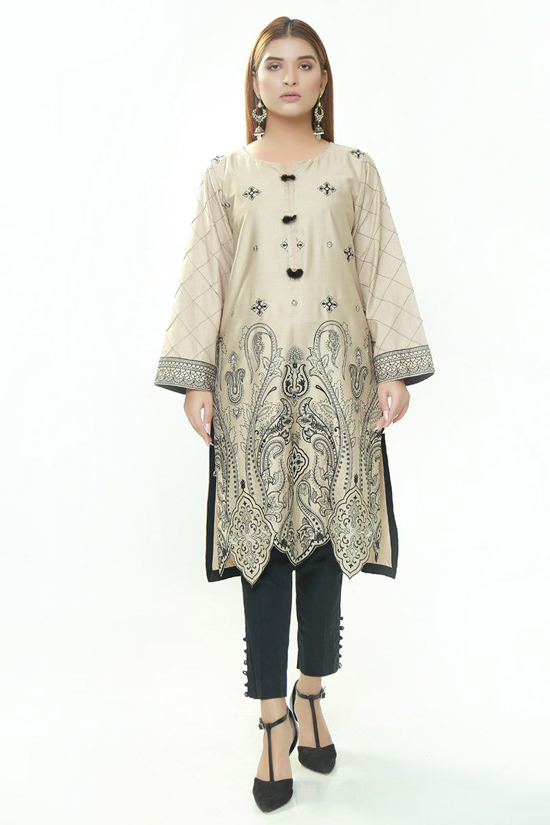 CLASSY BEIGE-2 - Jacquard.pk