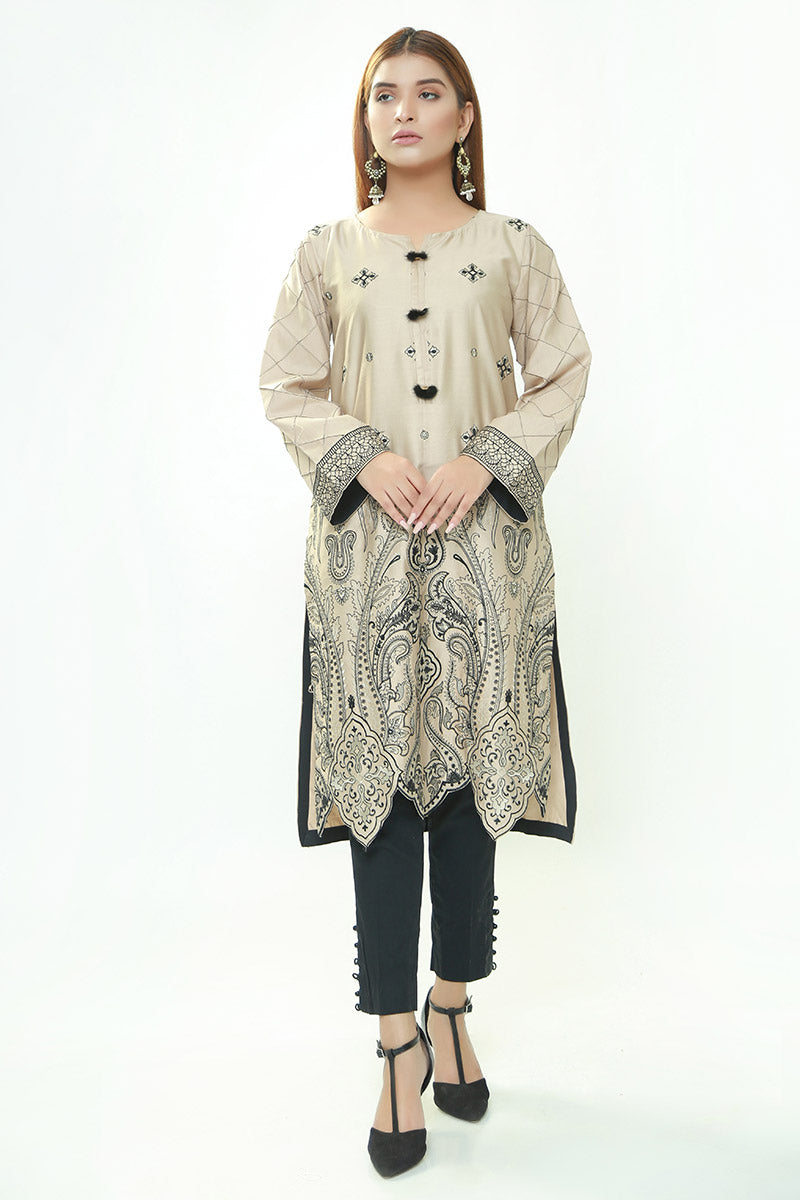 CLASSY BEIGE-2 - Jacquard.pk