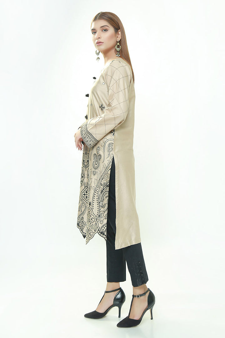 CLASSY BEIGE-2 - Jacquard.pk