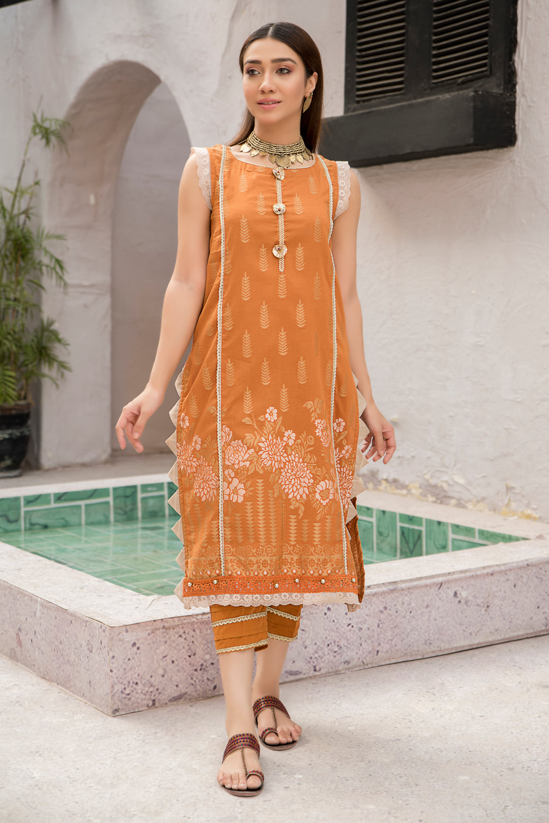 Summer 2022 lawn jacquard collection 2 piece 1990 by jacquard clothing eid dress