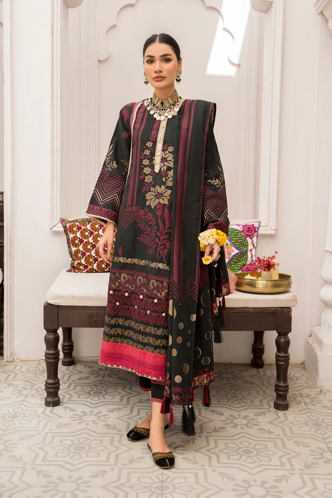 Hand Weaved jacquard Eid Festive Collection Sumer 2022 by jacquard clothing