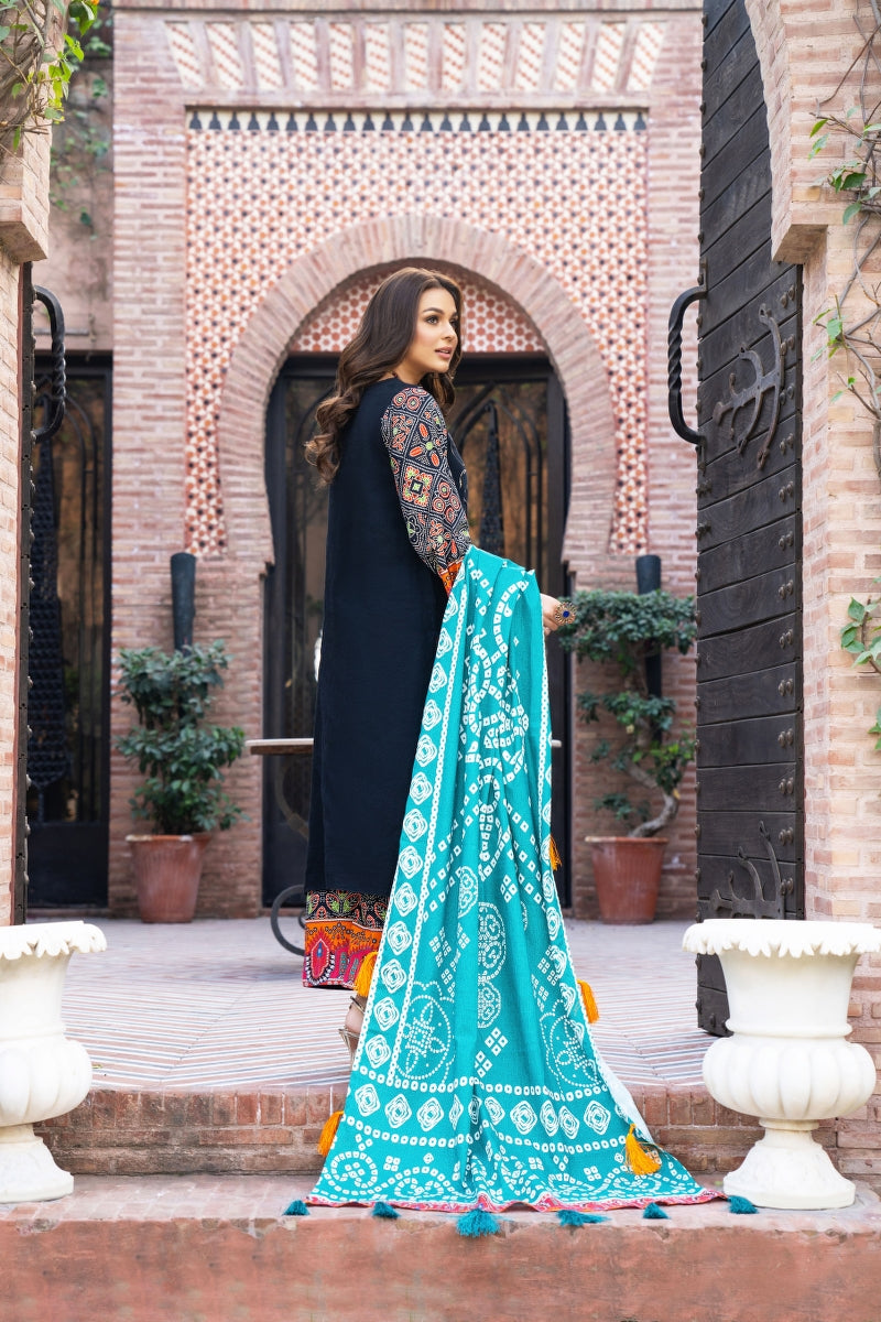 Self Jacquard Khaddar Unstitched By Jacquard Clothing winter collection