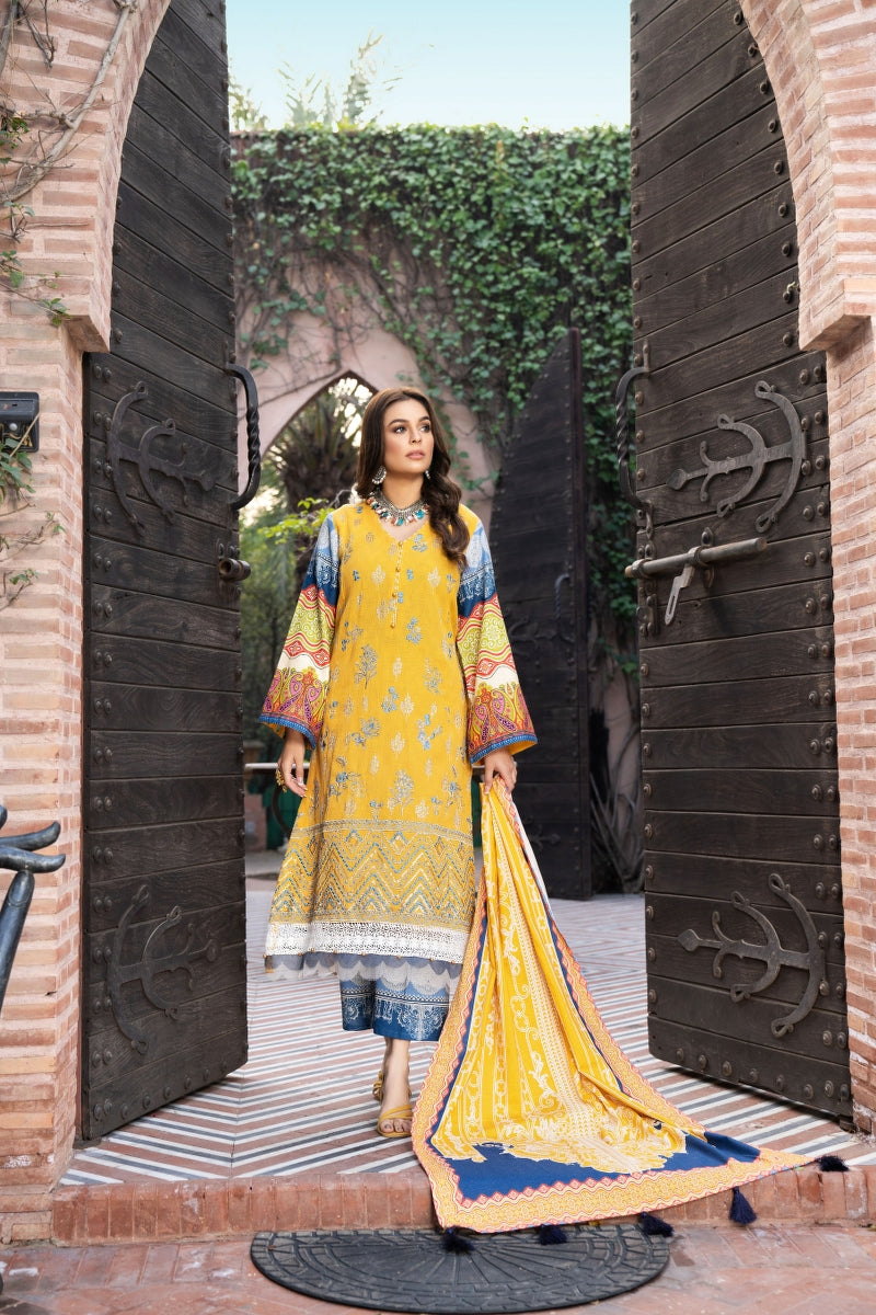 Self Jacquard Khaddar Unstitched By Jacquard Clothing winter collection