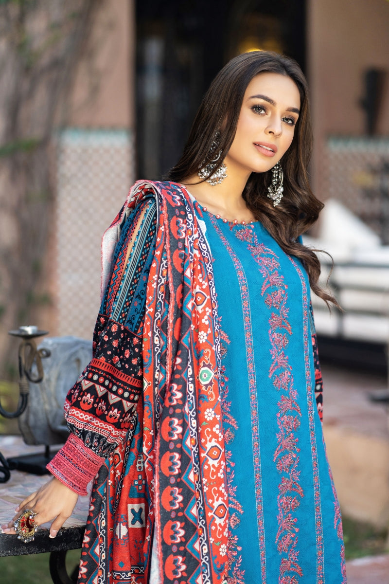 Self Jacquard Khaddar Unstitched By Jacquard Clothing winter collection