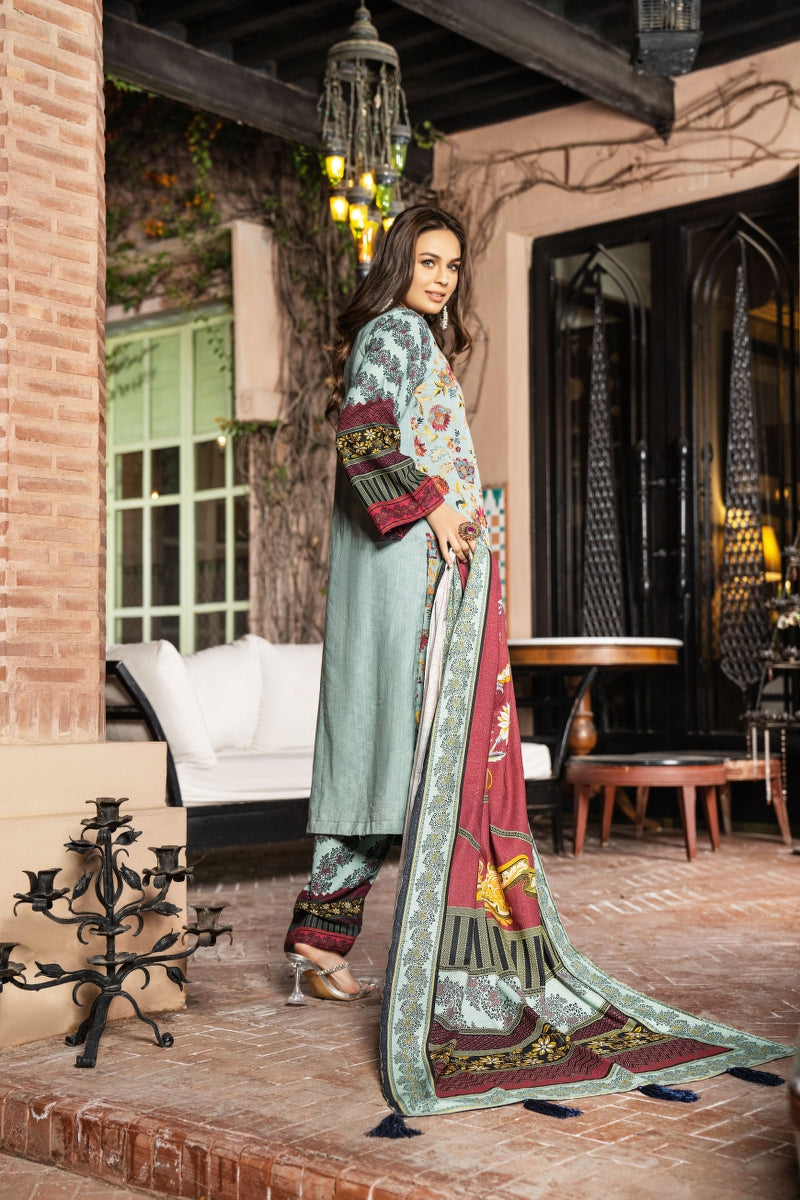 Self Jacquard Khaddar Unstitched By Jacquard Clothing winter collection