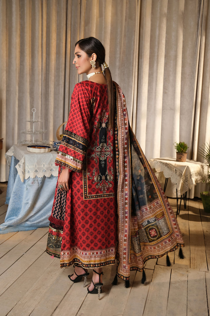 BAGH-E-BAHAR COLLECTION / 3PC / EMBROIDERED LAWN UNSTITCHED 3PCS SUMMER 2023 BY JACQUARD CLOTHING 