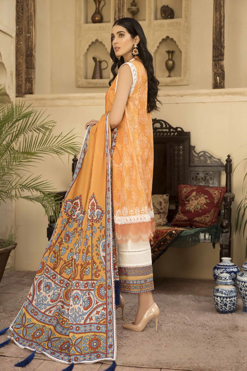 Jacquard Clothing Digital Lawn Swiss Lawn