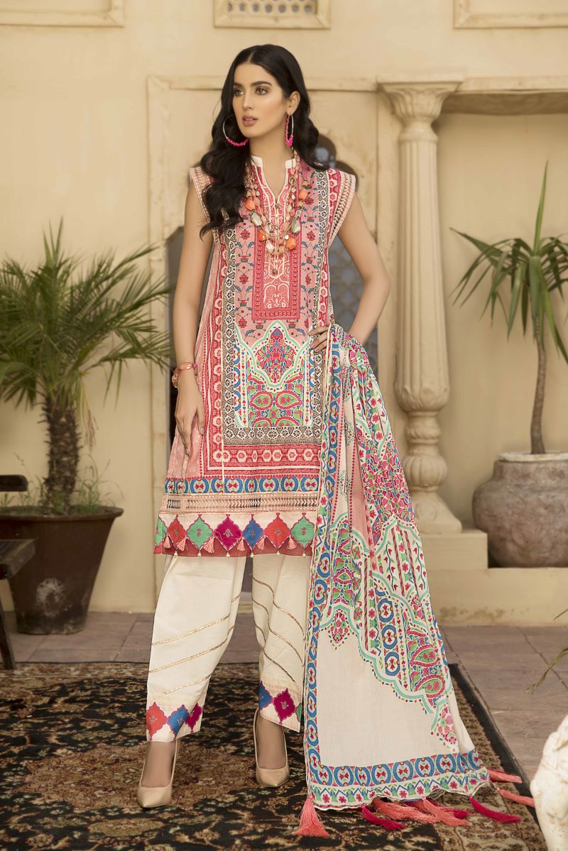 Jacquard Clothing Digital Lawn Swiss Lawn