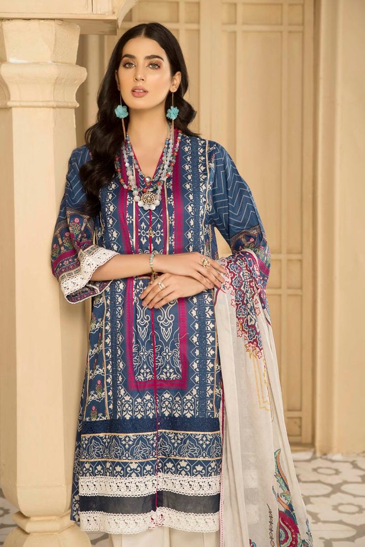 Jacquard Clothing Digital Lawn Swiss Lawn