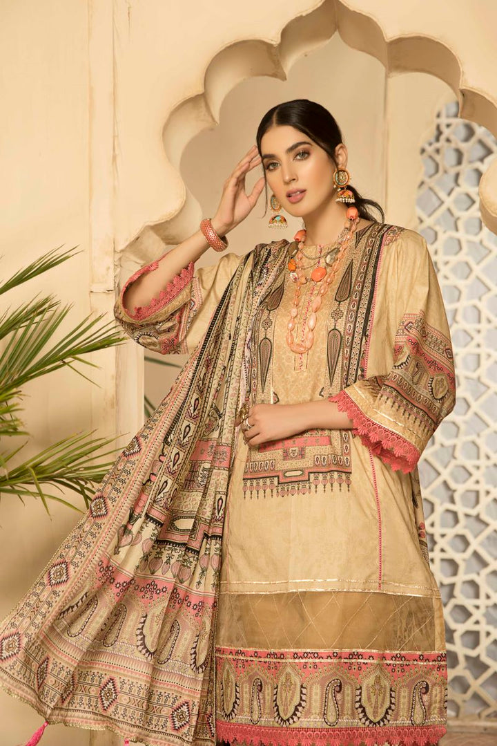 Jacquard Clothing Digital Lawn Swiss Lawn