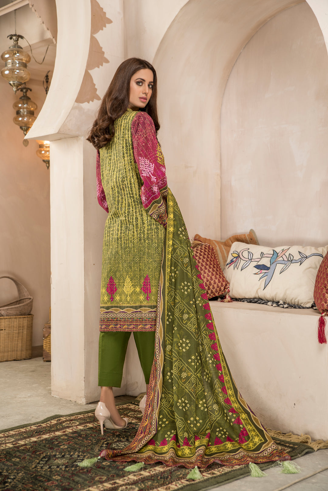 Shahdokht Unstitched Winter collection Masoori slub khaddar by Jacquard Clothing 