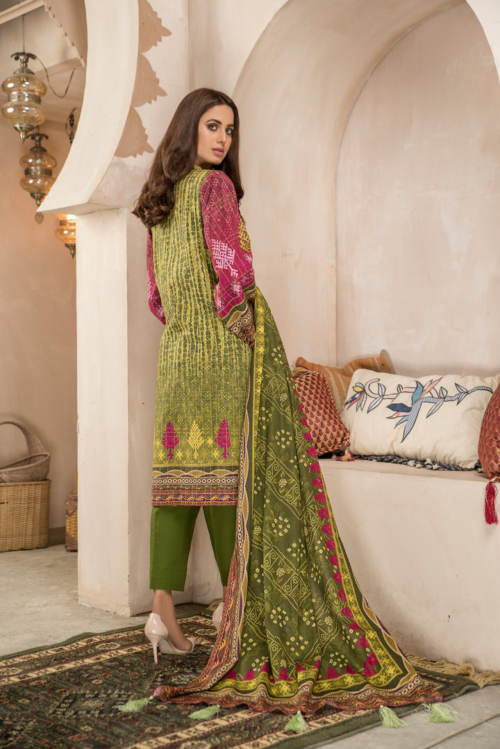 Shahdokht Unstitched Winter collection Masoori slub khaddar by Jacquard Clothing 