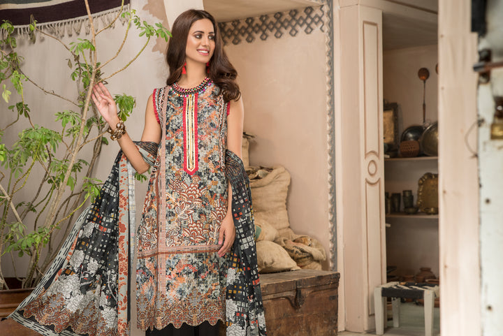 Shahdokht Unstitched Winter collection Masoori slub khaddar by Jacquard Clothing 