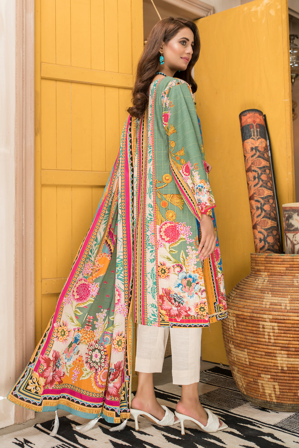 Shahdokht winter  Unstitched Masoori Slub Khaddar By Jacquard clothing.jpg