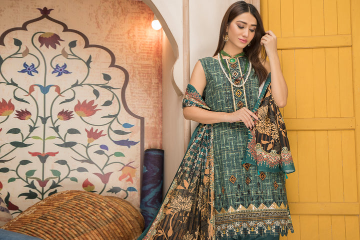 Shahdokht Unstitched Winter collection Masoori slub khaddar by Jacquard Clothing 
