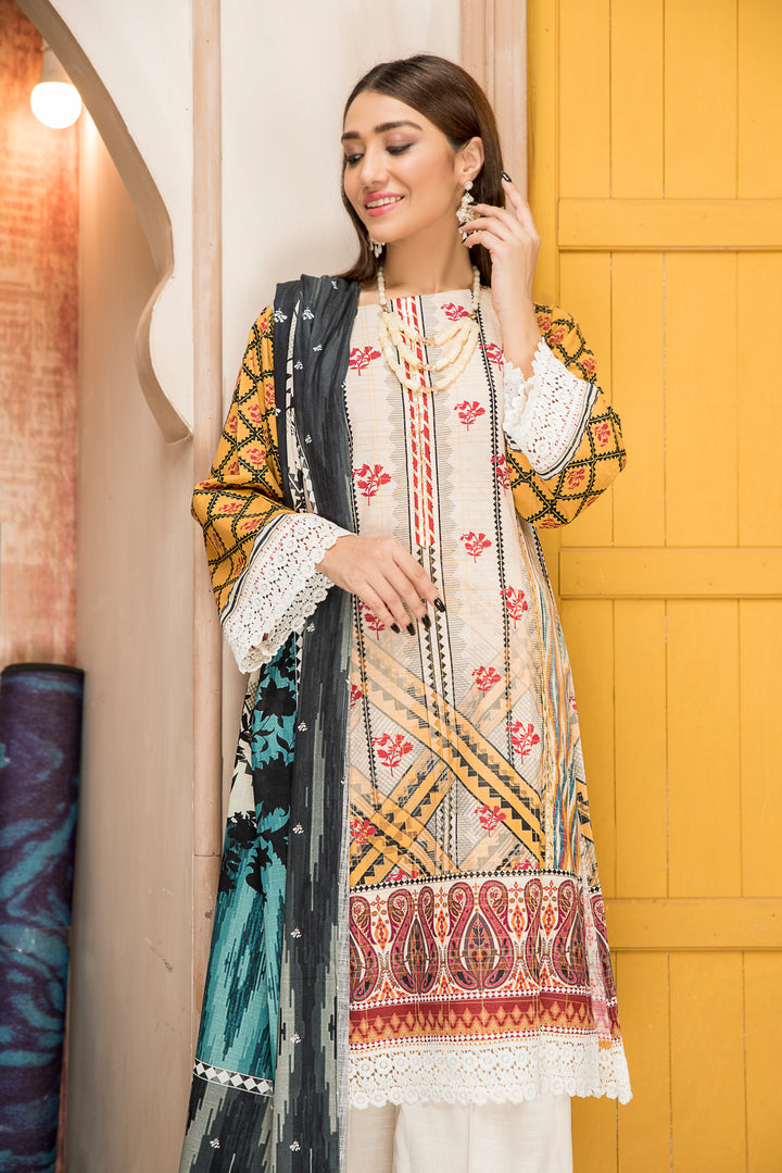 Shahdokht Unstitched Winter collection Masoori slub khaddar by Jacquard Clothing 