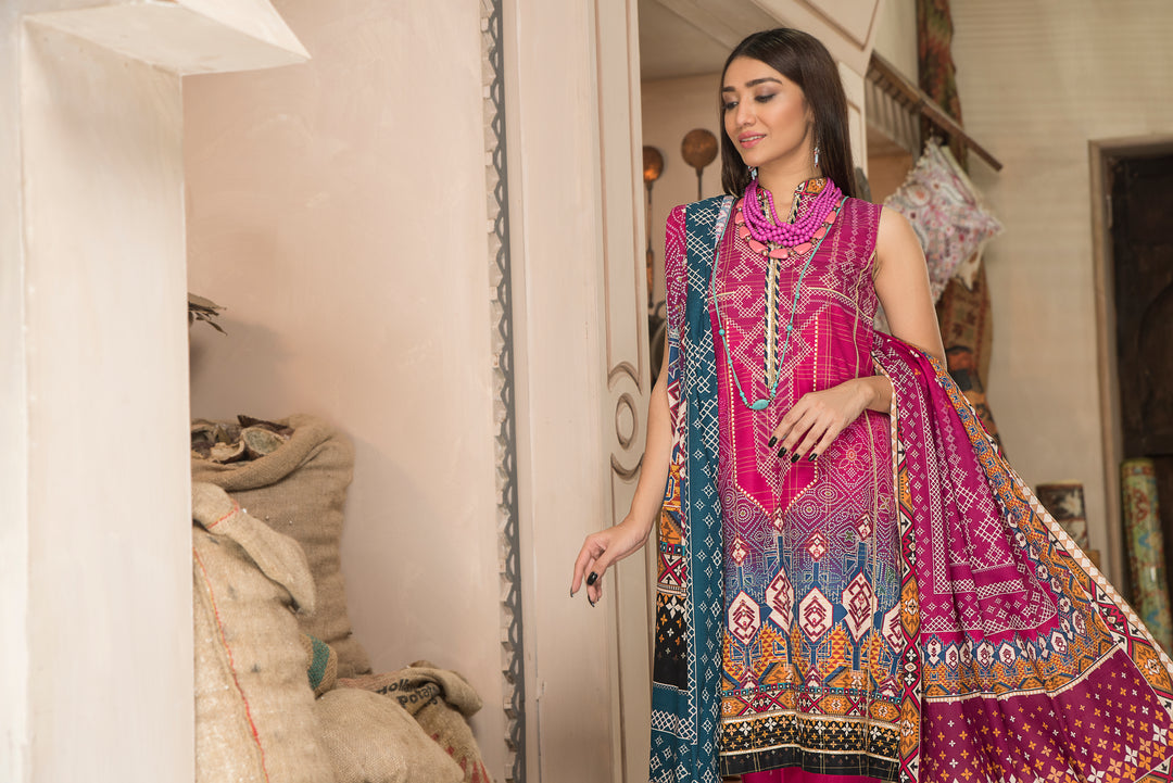 Shahdokht Unstitched Winter collection Masoori slub khaddar by Jacquard Clothing 