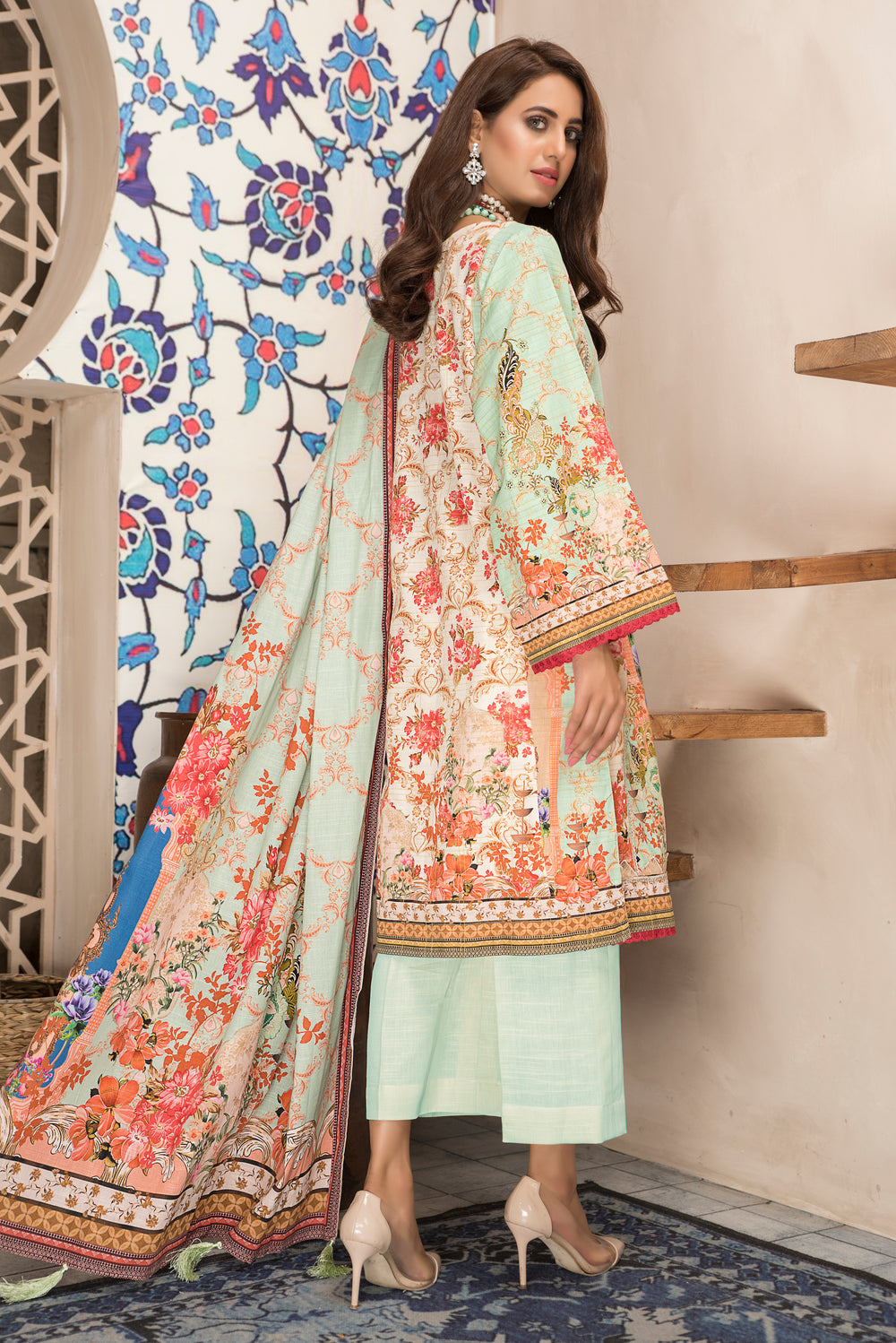 Shahdokht Unstitched Winter collection Masoori slub khaddar by Jacquard Clothing 