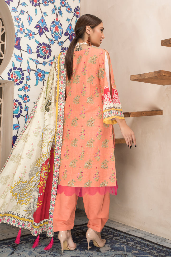 Shahdokht winter  Unstitched Masoori Slub Khaddar By Jacquard clothing.jpg