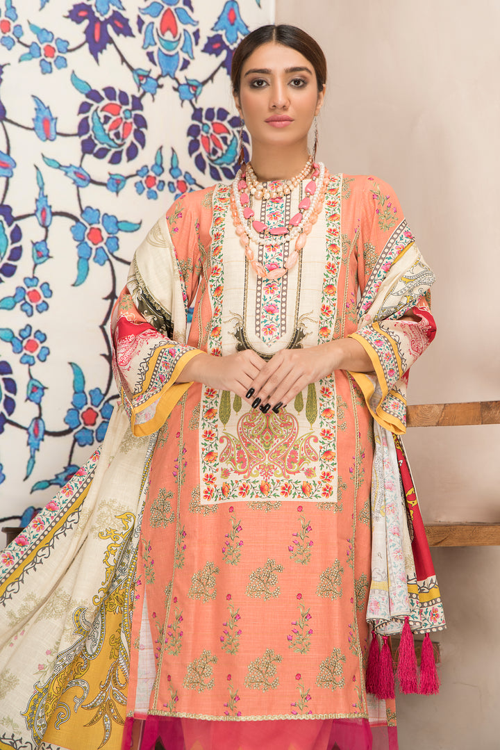 Shahdokht winter  Unstitched Masoori Slub Khaddar By Jacquard clothing.jpg