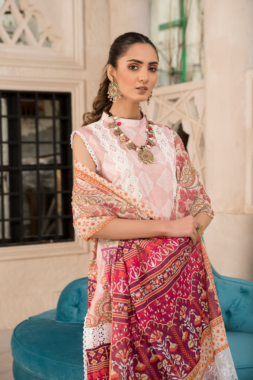 LAWN COLLECTION 3PCS UNSTITCHED BY JACQUARD CLOTHING SUMMER SPRING 2022