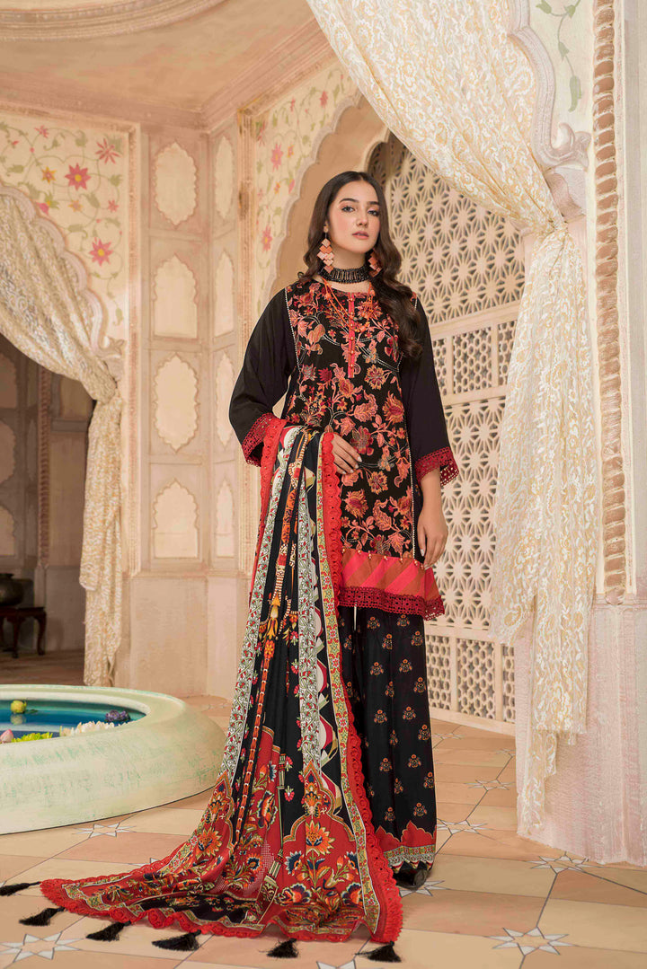 Sai Bella/Linen Unstitched 3Pcs Winter Collection By Jacquard Clothing