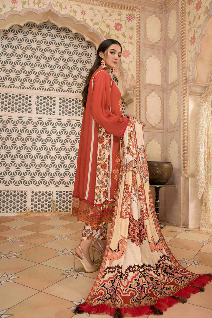 Sai Bella/Linen Unstitched 3Pcs Winter Collection By Jacquard Clothing