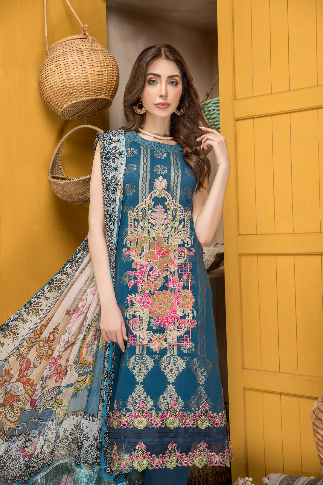 Jacquard Lawn Summer 2022 unstitched Collection by jacquard clothing