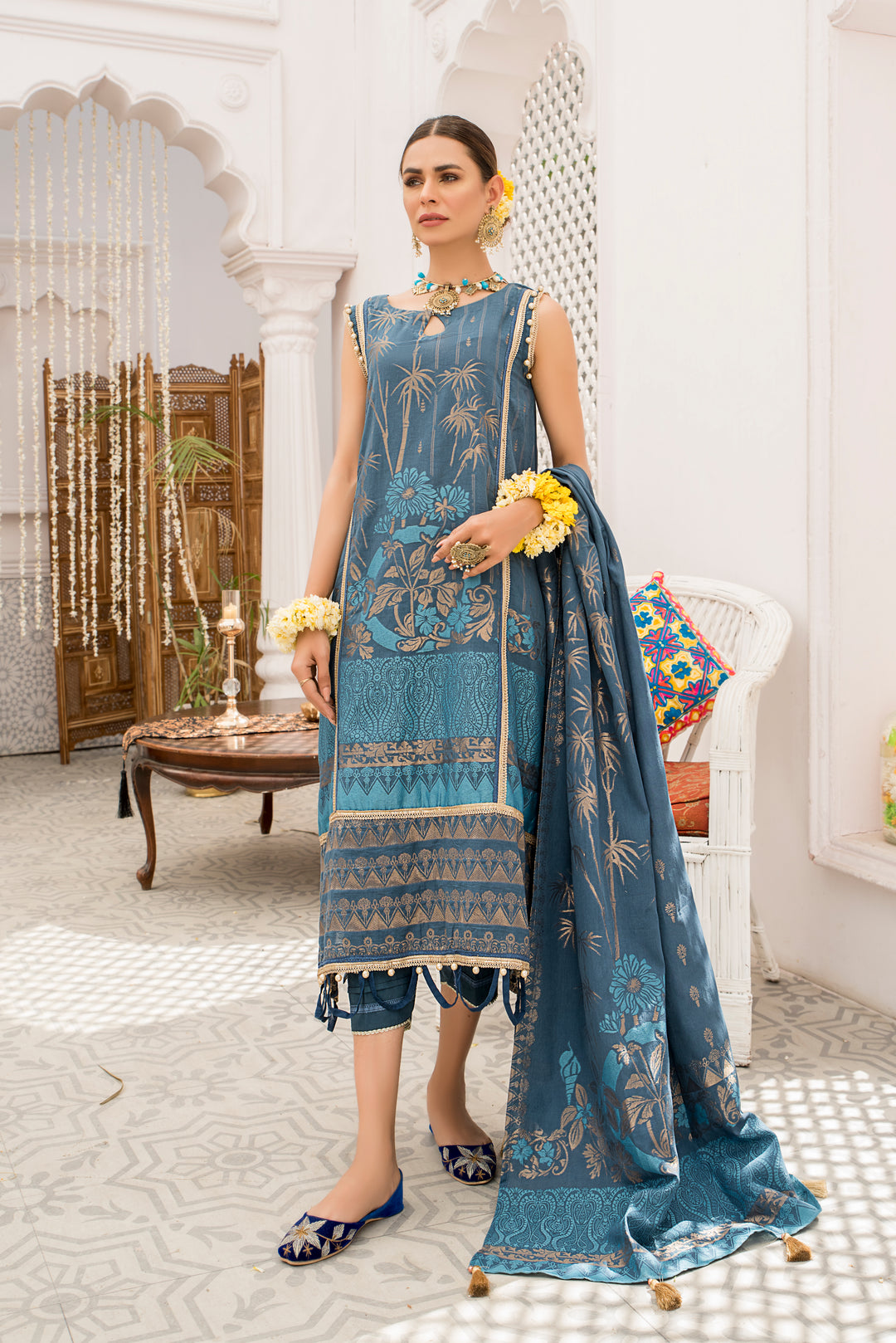 Hand Weaved jacquard Eid Festive Collection Sumer 2022 by jacquard clothing