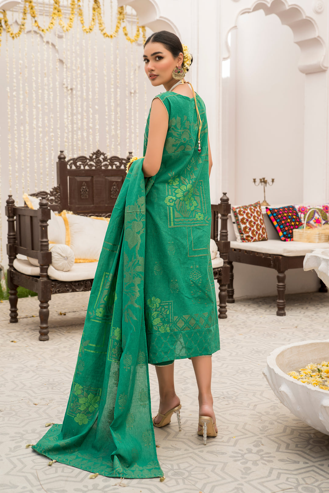 Hand Weaved jacquard Eid Festive Collection Sumer 2022 by jacquard clothing